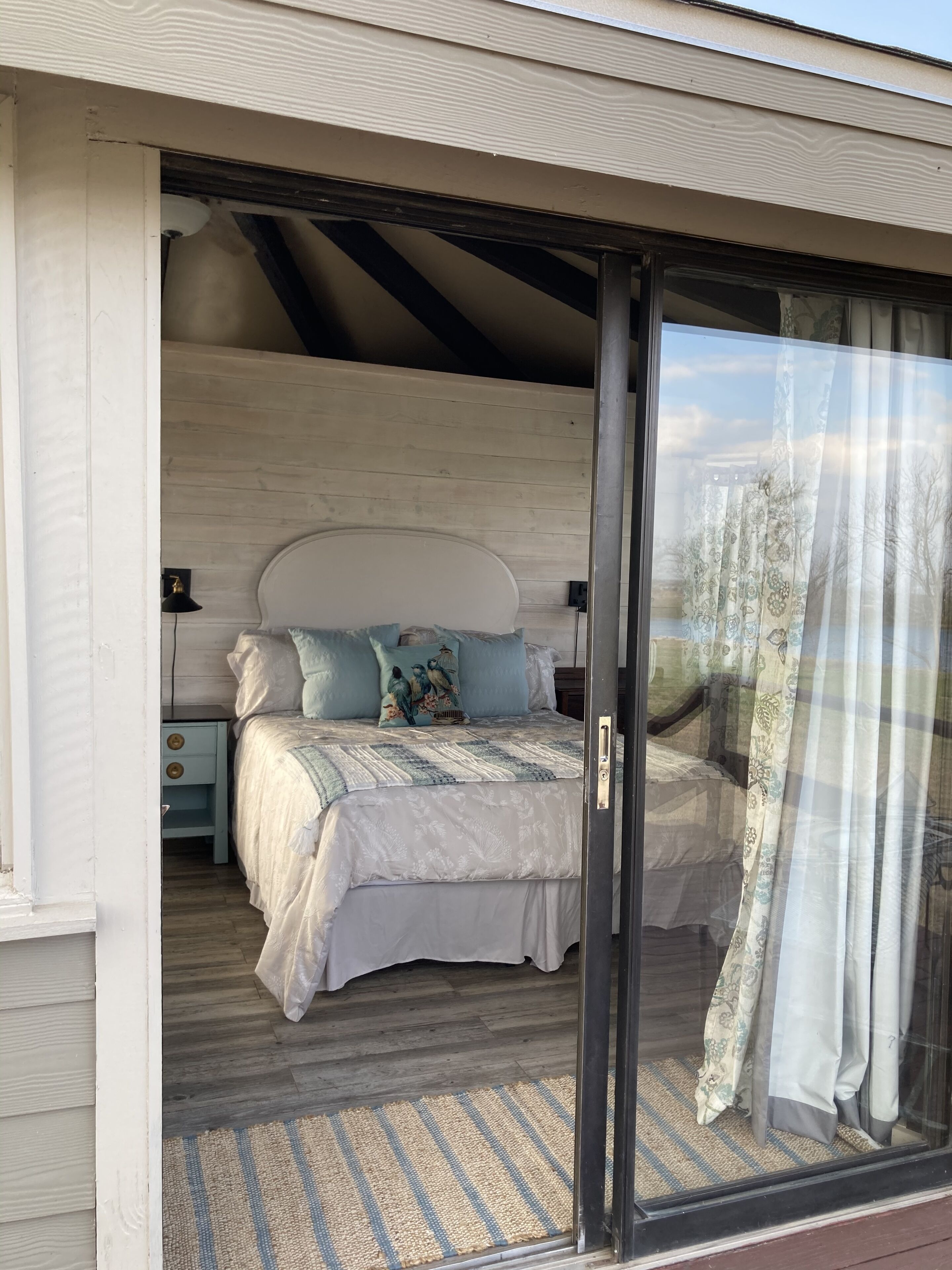 Gazebo with a view of the lake.