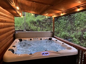 Idromassaggio all'aperto