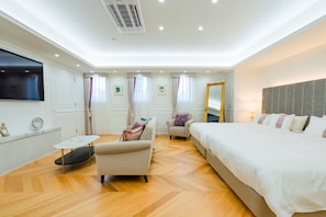 Suite presidencial | Cortinas blackout, tabla de planchar con plancha y wifi gratis 