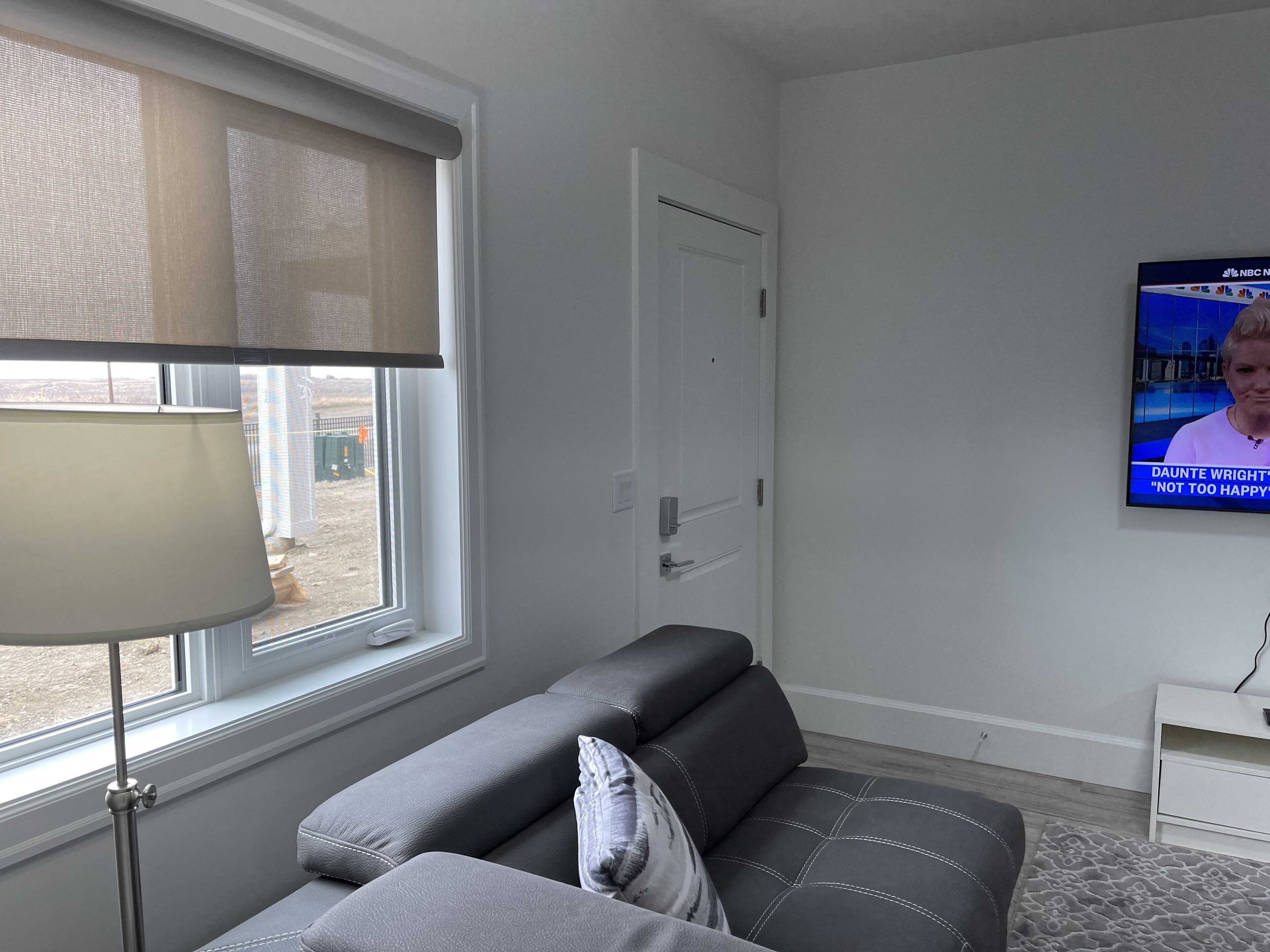 Sunset at Prairie Luxury Suite with NE Swale View