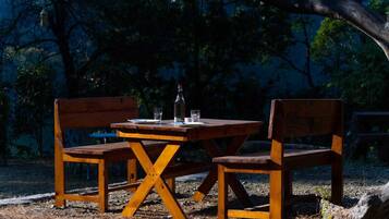 Servei de restauració a l'aire lliure