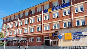 Voorkant van accommodatie
