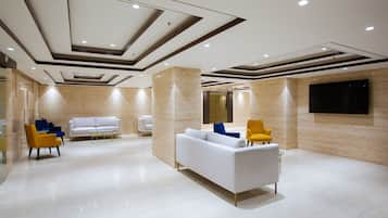 Sala de estar en el lobby