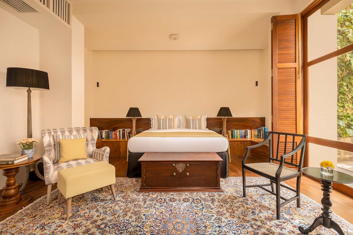 Premium-Doppelzimmer, 1 Schlafzimmer, mit Bad, Poolblick
