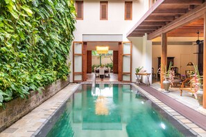 Premium Double Room, 1 Bedroom, Ensuite, Pool View | View from room