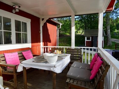 Vacation home Lönneberga Michel with own boat, property near Linden
