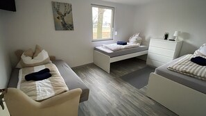 2 habitaciones, wifi y ropa de cama