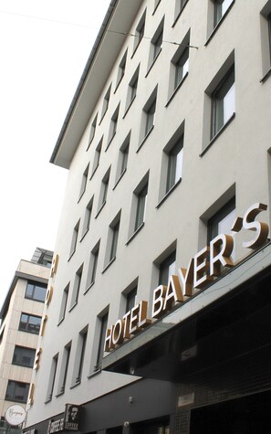 Fassade der Unterkunft
