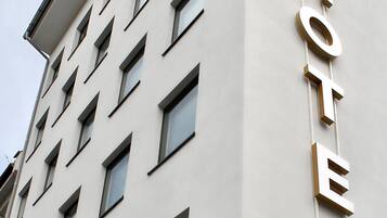 Fassade der Unterkunft