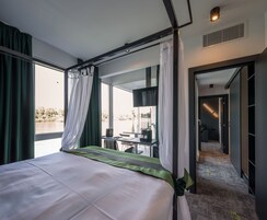 Apartamento Confort, terraza, vistas al río | Sábanas italianas Frette y ropa de cama de alta calidad