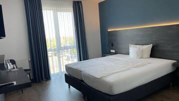 Business-Zimmer | Zimmersafe, Schreibtisch, schallisolierte Zimmer, kostenloses WLAN