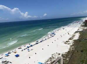 Guests can enjoy a secluded beach experience with access to the ocean.