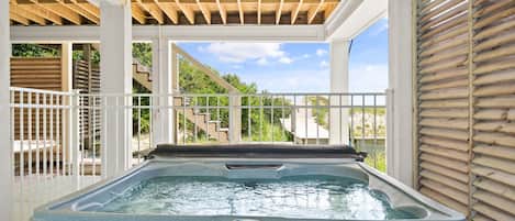 Baignoire à remous extérieure