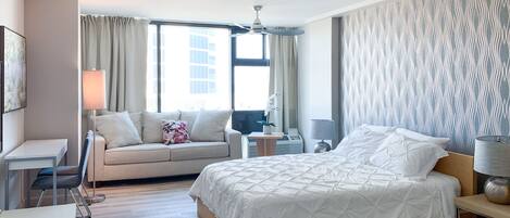 1 chambre, bureau, Wi-Fi gratuit, draps fournis