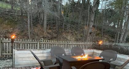 Downtown Brevard Hideaway Steps from Main St Restaurants-Dog Friendly, Fenced