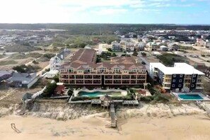 Exterior - Beach Front Condo Two Pools and Hot Tub! (Kill Devil Hills)