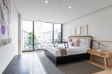 Superior Apartment with Balcony | 1 camera, biancheria da letto di alta qualità, con stile personalizzato