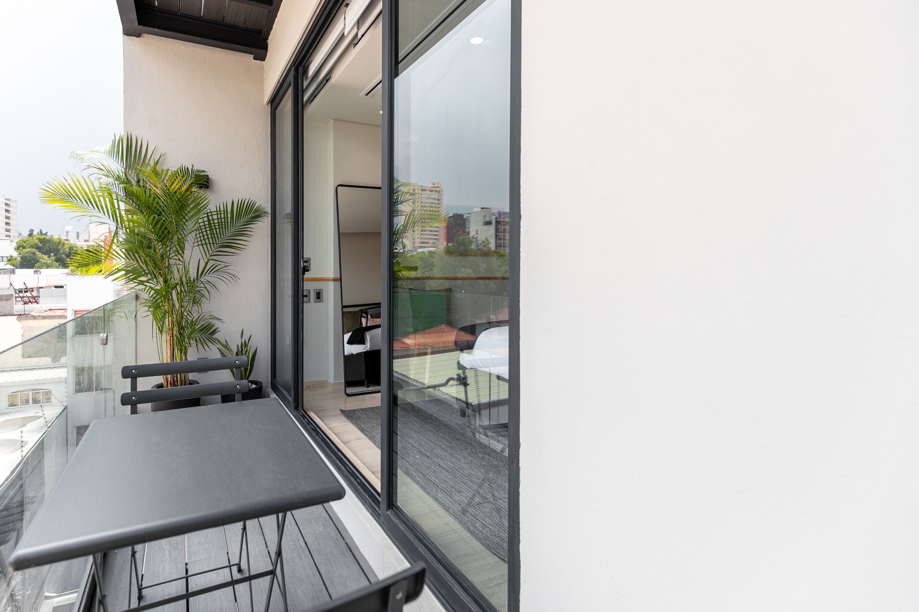 Pemandangan balkon