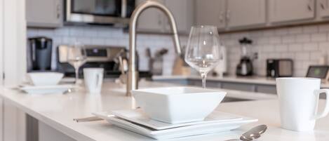 Microwave, oven, dishwasher