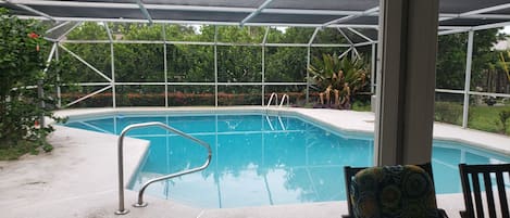 Beheizter Pool