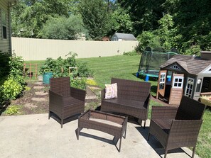 Terrace/patio - Kid-friendly Mountain Home  (Arden)