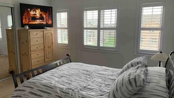 Room | Blackout curtains, iron/ironing board, free WiFi