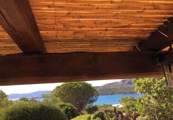 Uitzicht vanuit accommodatie