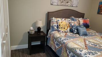 4 soverom, strykejern/-brett, wi-fi (inkludert) og sengetøy