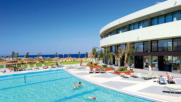 Indoor pool, outdoor pool - Virginia Apartments (Rhodes)