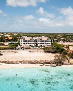 Vue sur la plage ou l’océan