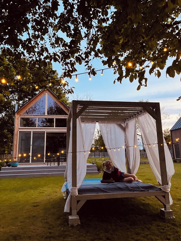 Terrace/patio - BLUE LAKE FRONT HOUSE (Pogobie Tylne)