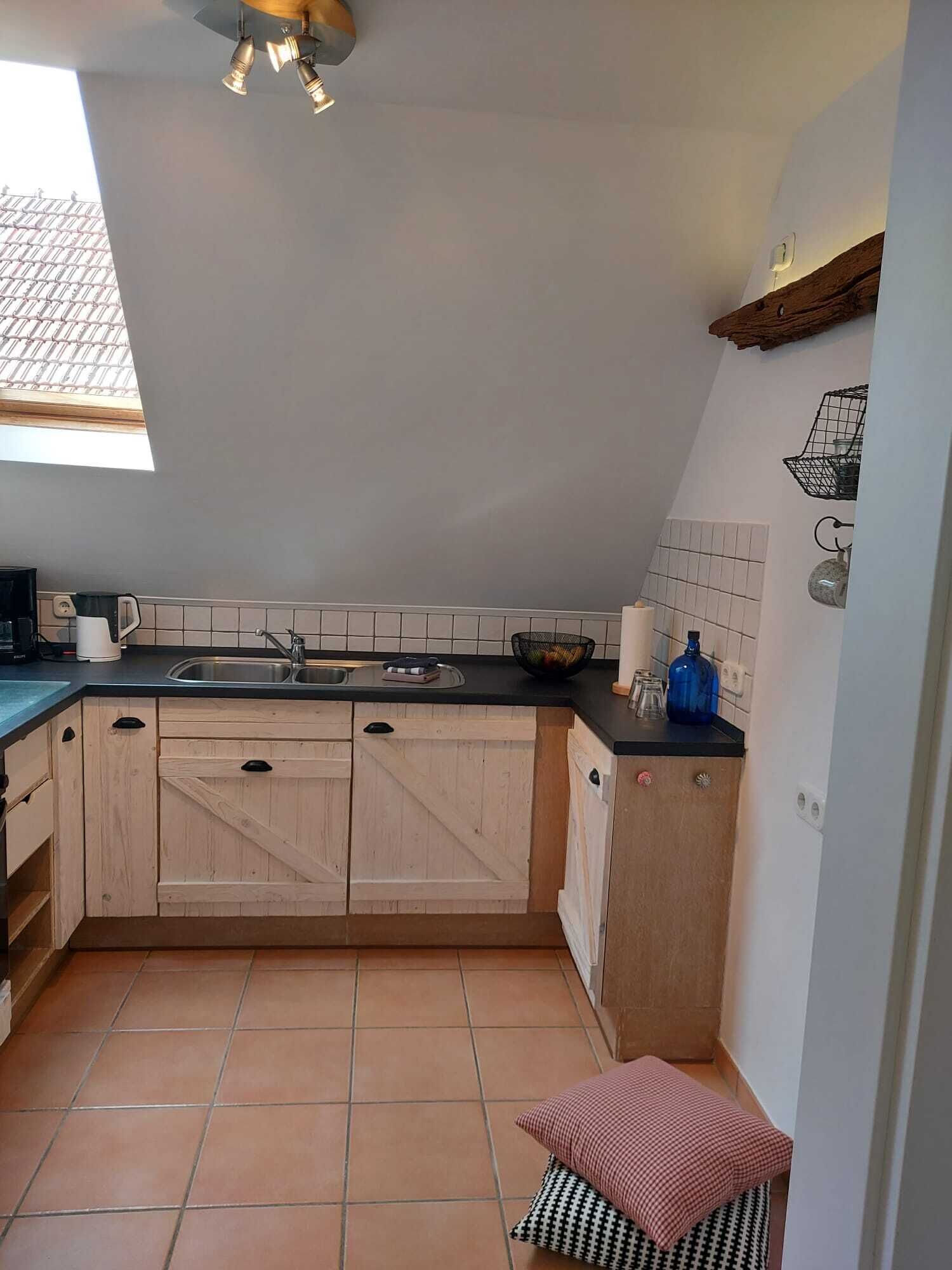 In a minute in the forest. Cozy apartment on the outskirts.