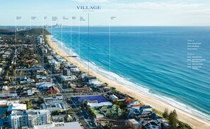 Beach nearby, beach towels