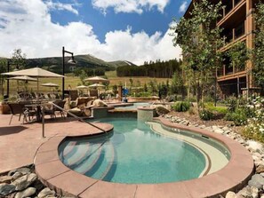 Indoor pool, outdoor pool
