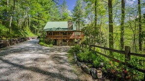 Exterior - Beautiful Secluded Cabin with Creek and Mountain View , Pet Friendly (Franklin)