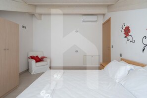 2 室のベッドルーム、WiFi、ベッドシーツ