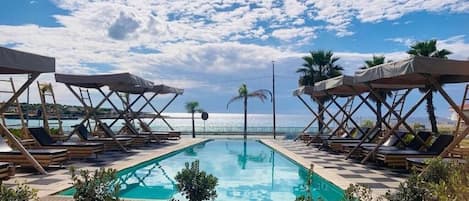 Blick von der Unterkunft