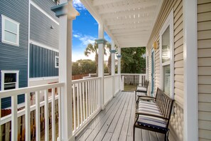 Terrace/patio - Location! Location! Location!  150 steps to the beach! (Miramar Beach)