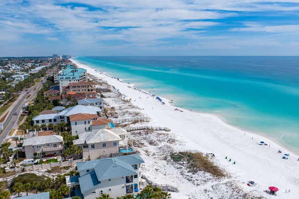 Una playa cerca, toallas de playa