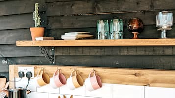 Fridge, stovetop, toaster, highchair