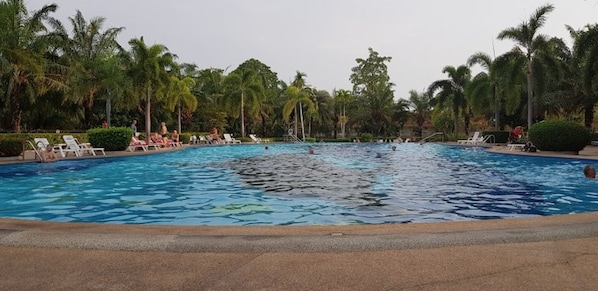 Apartment, 1 Bedroom | Pool | Outdoor pool - View Talay Vt1b F4 R193 - Fully Equiped Apartment Suite (Pattaya)