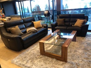 Living room - Spectacular High Quality Apartment Facing the Grandvalira Ski Slopes (El Tarter)