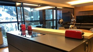 Private kitchen - Spectacular High Quality Apartment Facing the Grandvalira Ski Slopes (El Tarter)
