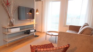 Appartement, 1 slaapkamer, balkon, uitzicht op tuin | Kamervoorziening