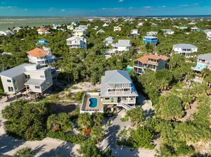 Exterior - "FLORIDAYS" - Luxury Beach House w/ Heated Pool, Spa & Carts (North Captiva)