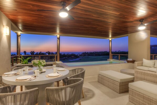 Outdoor dining
