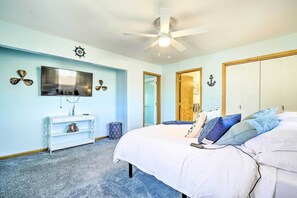 3 chambres, fer et planche à repasser, accès Internet, draps fournis