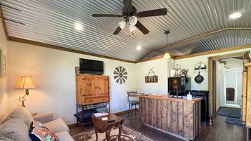 Téléviseur connecté, lecteur de DVD, livres