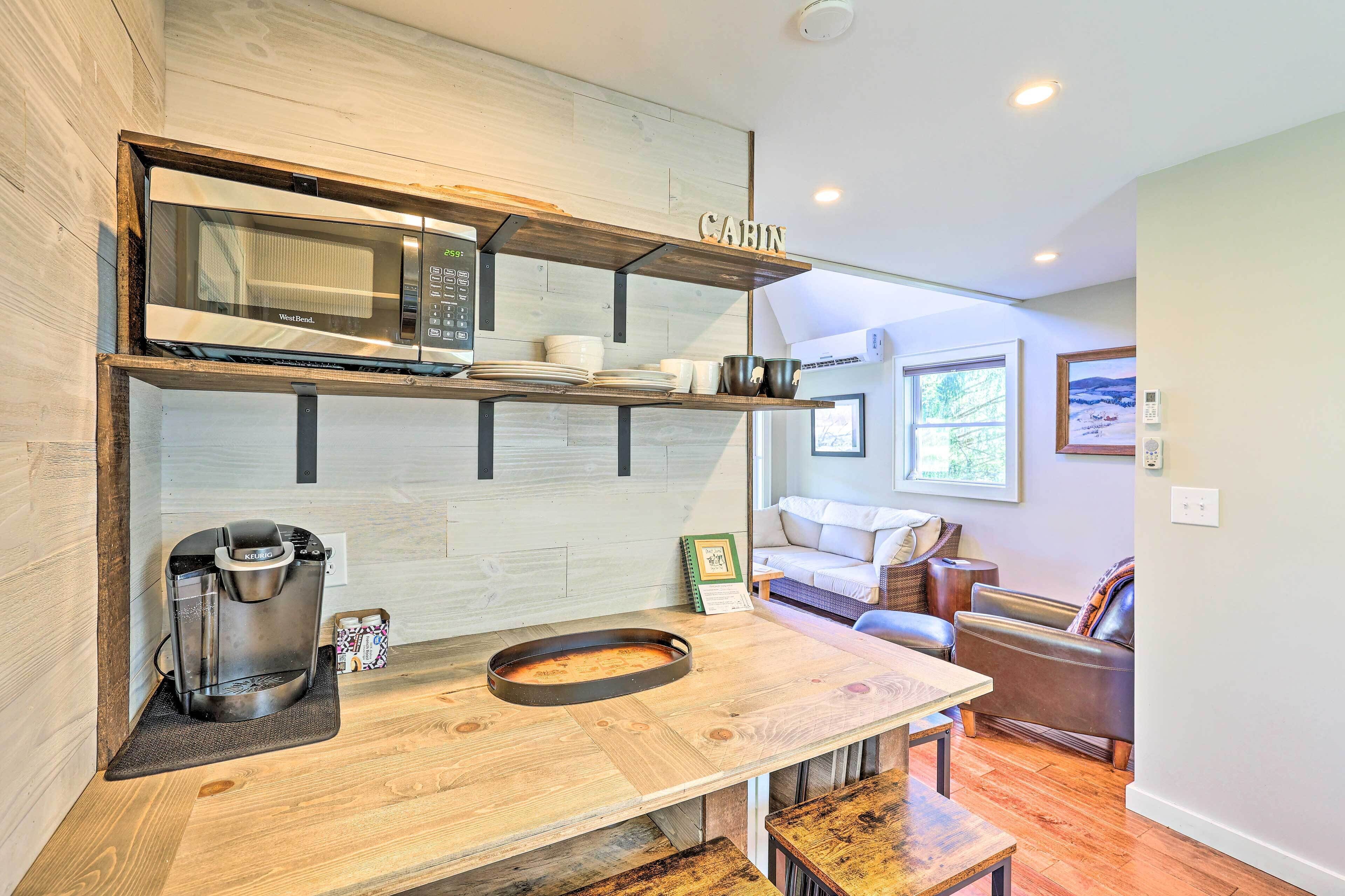 Charming Riverfront Cabin w/ Yard & Porch!