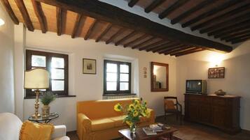 TV, fireplace, stereo